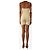 Jacquemus Mono de punto acanalado beige - talla UK 8 - vista 2