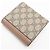 Gucci GG Supreme Double G Bicolor Medium Wallet Braun Beige - Ansicht 2
