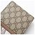 Gucci GG Supreme Double G Bicolor Medium Wallet Braun Beige - Ansicht 3