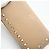 Portafoglio rotondo con zip Valentino Rockstud Beige - vista 3
