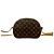 Bolsa de ombro em couro com padrão de logo Monogram Blois da Louis Vuitton Marrom - vista 3