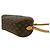 Bolsa de ombro em couro com padrão de logo Monogram Blois da Louis Vuitton Marrom - vista 8