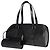 Borsa cilindrica Soufflot Louis Vuitton Nero