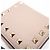 Portefeuille bi-fold Valentino en cuir beige - vue 3