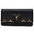 Louis Vuitton Taurillon Langbörse Schwarz
