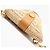 Pochette Envelope in Tela Louis Vuitton Marrone Beige - vista 6