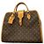 Borsa Monogram Rivoli Louis Vuitton Marrone