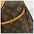 Borsa Deauville Monogram Louis Vuitton M47270 Marrone - vista 8