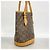 Borsa Tote Bucket PM Monogram Louis Vuitton Marrone - vista 2