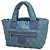 Chanel Coco Cocoon Nylon Tote Bag Blau