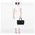 Bolso tote Gucci de denim negro GG Abbey D Ring - vista 7