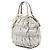 Borsa Prada in tessuto gaufre grigio Marrone - vista 2