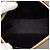 Borsa a tracolla rotonda in vinile Chevron Grain De Poudre grigia Saint Laurent Marrone Grigio antracite - vista 4