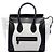 Luggage Céline Celine Mini-Tote aus Bicolor Canvas und Leder in Braun Beige