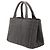 Borsa piccola in tela Canapa grigia di Prada Marrone - vista 2