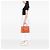 Borsa Prada Orange Medium Saffiano Cuir a doppio manico Arancione - vista 6