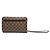 Pochette Saint Louis Damier Ebene Marrone Louis Vuitton