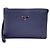 Pochette Saffiano Prada in Blu Navy