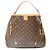 Borsa a Spalla Louis Vuitton Monogram Delightful GM Marrone