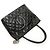 Timeless Borsa Tote Reissue Chanel in pelle di vitello grana nera Nero - vista 8