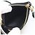 Borsa a Spalla Multifunzionale Cannage Caro di Christian Dior Nero Bianco - vista 13
