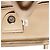 Beige Leder 2-Wege Tote Bag von Prada - Ansicht 10