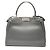 Fendi Peekaboo graue Lederhandtasche Braun - Ansicht 2