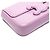 Céline Borsa a spalla Celine Triomphe in pelle di vitello rosa - vista 5