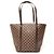 Damier Einkaufstasche Louis Vuitton Braun - Ansicht 2