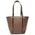 Damier Einkaufstasche Louis Vuitton Braun - Ansicht 3