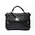 Borsa a Spalla Matelassé Miu Miu in Nero