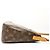 Borsa a Spalla Louis Vuitton Monogram Looping MM Marrone - vista 4