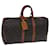 Louis Vuitton Keepall Monogram Canvas 45 Marrone