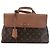 Louis Vuitton Venus Monogram Top Handle Bag in Brown Coated Canvas Red
