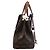 Louis Vuitton Venus Monogram Top Handle Bag in Brown Coated Canvas Red - view 2