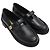 Timeless Mocassini Chanel CC Turnlock in pelle di vitello nera Nero - vista 4
