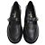 Timeless Mocassini Chanel CC Turnlock in pelle di vitello nera Nero - vista 5