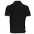Polo de algodón negro con logo bordado de Burberry - vista 4