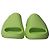 Adidas Yeezy Slides in plastica verde brillante - vista 2