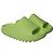 Adidas Yeezy Slides in plastica verde brillante - vista 3