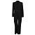 Mono Tuxedo con Solapa en Algodón Negro de Bottega Veneta