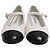 Timeless Bailarinas Mary Jane en Tweed CC de Chanel en Algodón Blanco - vista 2