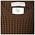 Bottega Veneta Rundhals-Pullover aus brauner Baumwolle Rot - Ansicht 4