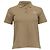 Polo de algodón beige con logo bordado de Burberry