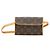 Borsa a Spalla Pochette Florentine Monogram Louis Vuitton Marrone Bronzo