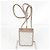 Sac à épaule mini Anagram Repeat de Loewe Beige - vue 2