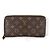 Cartera Zippy Louis Vuitton M42616 Castaño