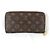 Cartera Zippy Louis Vuitton M42616 Castaño - vista 2