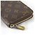 Cartera Zippy Louis Vuitton M42616 Castaño - vista 3