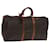 Louis Vuitton Keepall Monogram Canvas 55 Marrone